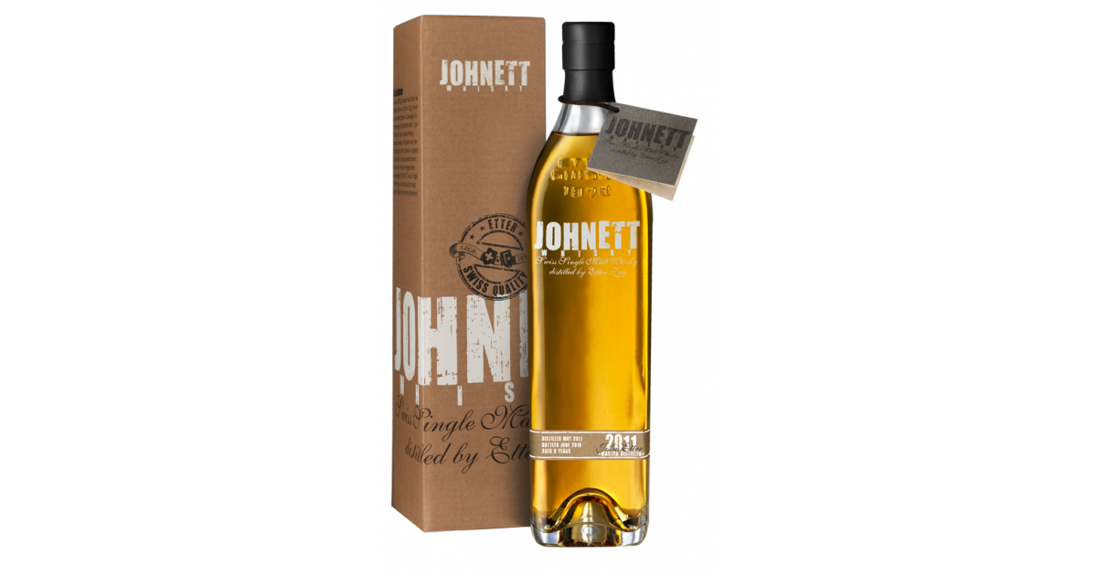 Etter JOHNETT Swiss Single Malt Whisky (70cl)