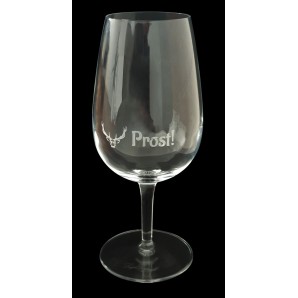 Wine glass with engraving...