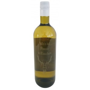 Personalisierter Weisswein mit Gravur (75cl)