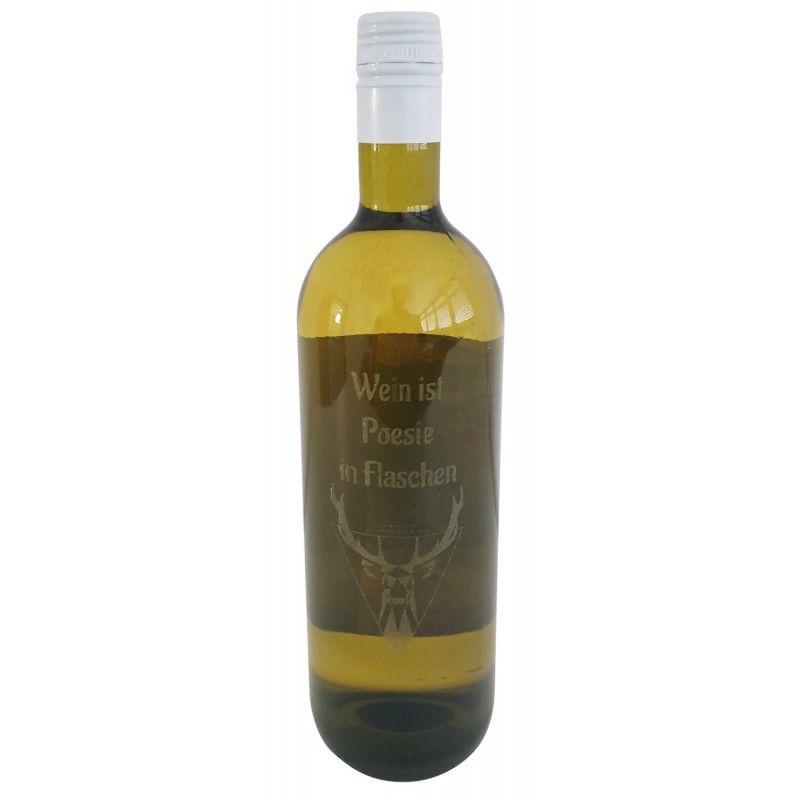 Personalisierter Weisswein mit Gravur (75cl)