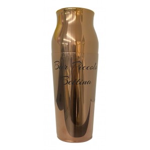 Rosé gold shaker two-piece...
